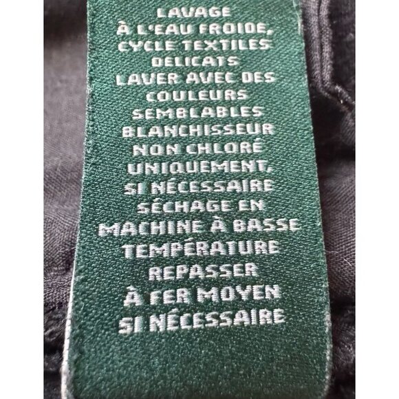 Lauren Ralph Lauren Green Label LRL Woman’s Black Modern Skinny Jean Size 8 Y2K - Picture 8 of 8